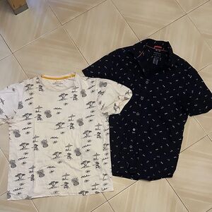 Denim & Flower Men's Tee Shirt & Dress shirt